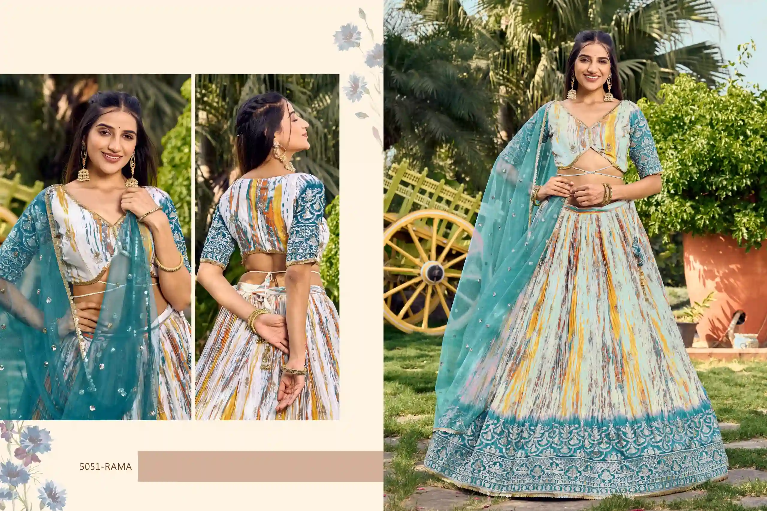 Zeel Lavanya Chinon Wholesale Lehenga Catalog — Wholesale Lehenga, MPA wholesale from Surat — view 2